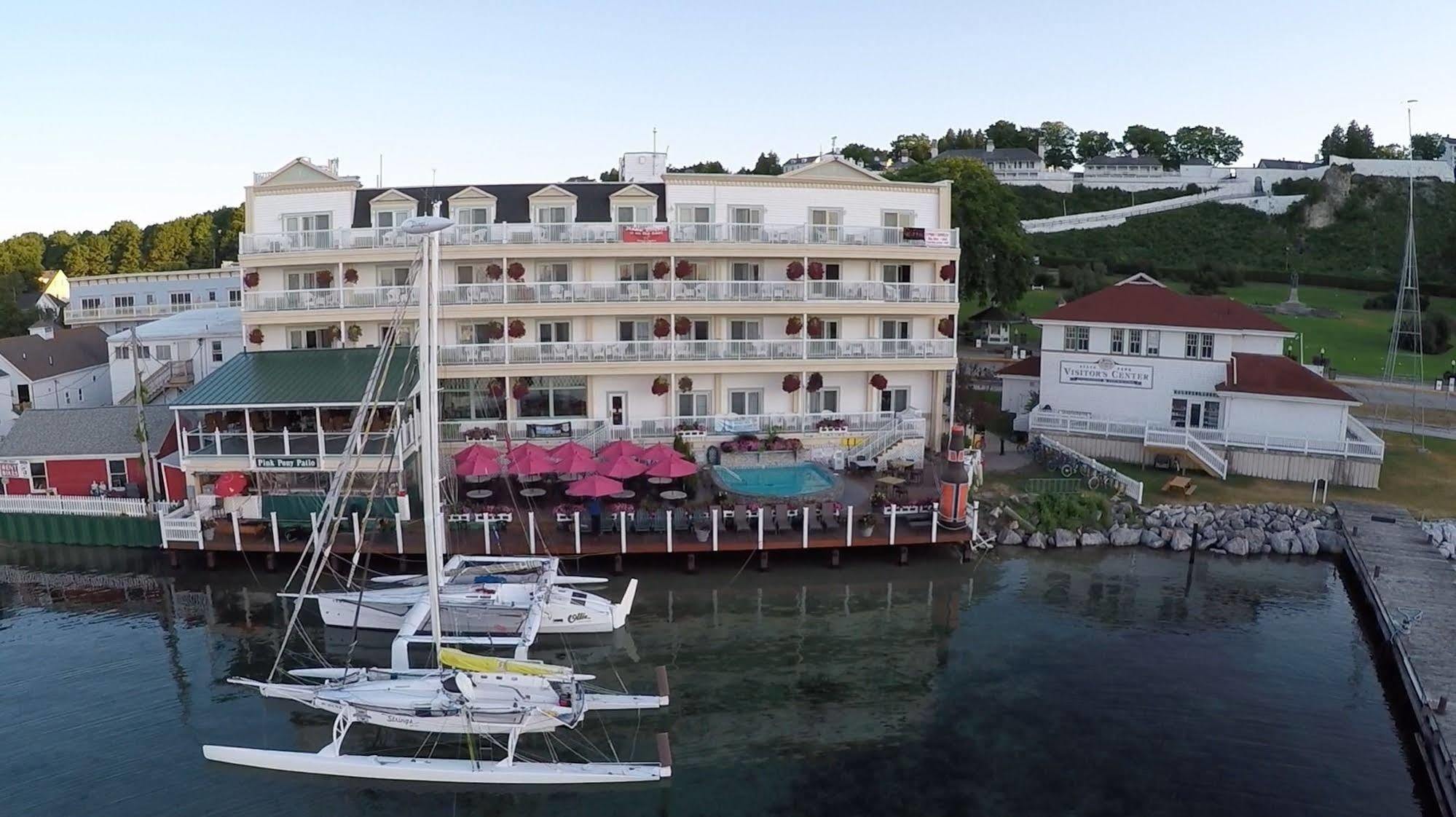 Chippewa Hotel Waterfront Mackinac Island Bagian luar foto
